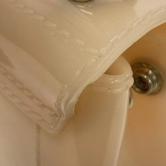 Auth FURLA Candy Beige Rubber Handbag - Picture 14 of 16